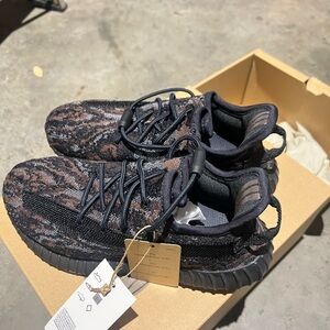 Adidas Yeezy Boost 350 V2 Kids Black and Brown